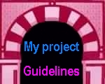 My projecy guidelines